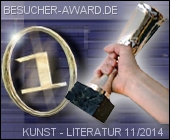 Bild Besucher-Award Kunst und Literatur, November 2014